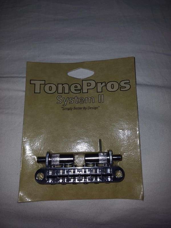 TonePros System II Locking Bridge - Metric (large posts)