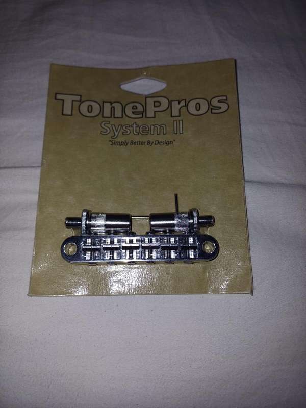 TonePros System II Locking Bridge - Metric (large posts)