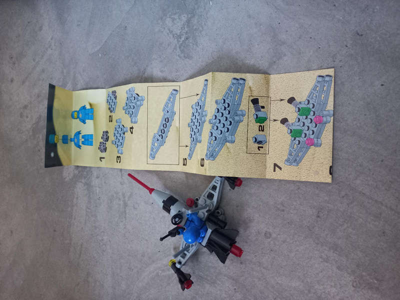 Legoland 6824 Vintage Space Dart 1 (Rare)