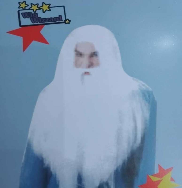 Santa / Old Man Cosplay wig
