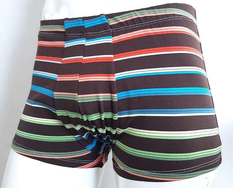 Striped Boxer Briefs For Men