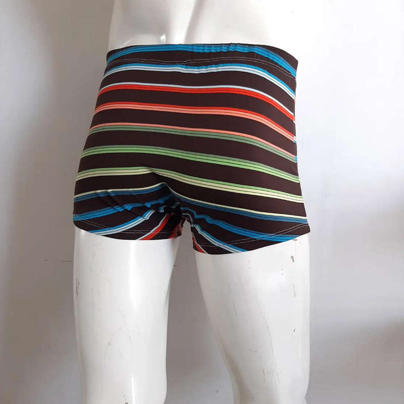Striped Boxer Briefs For Men