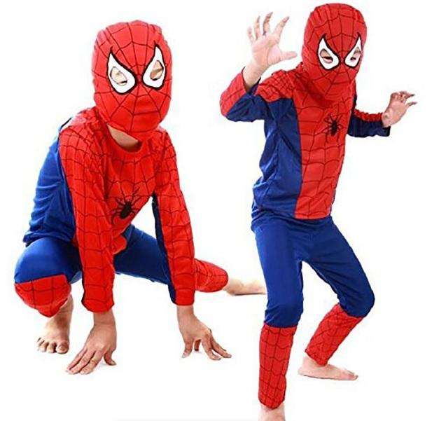 Spiderman Costume Set - Ages 4-6yrs