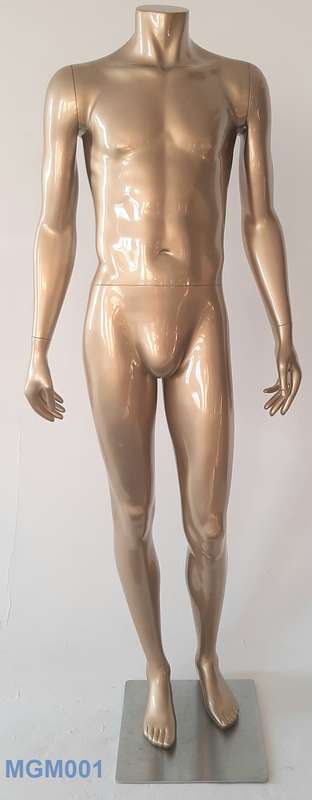 Gold Imported Display Mannequin - Male