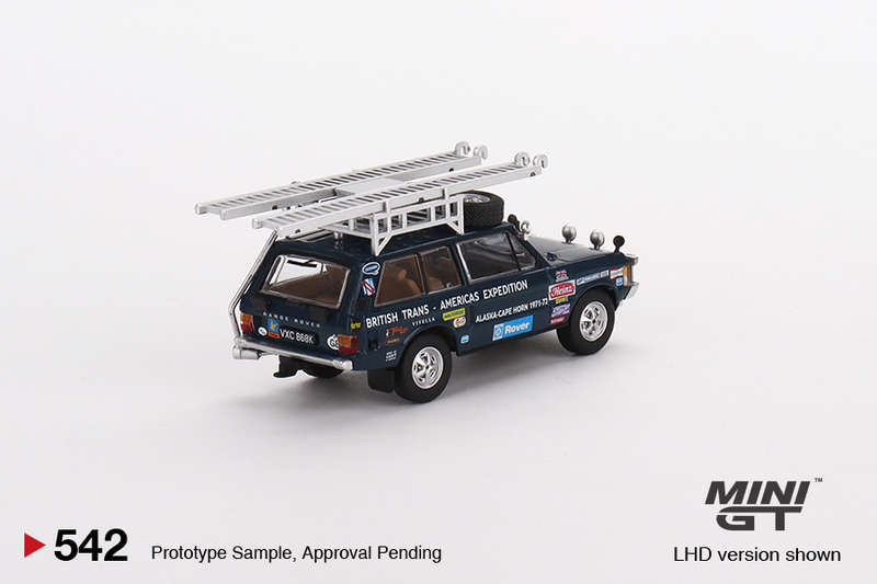 Range Rover - 1971 - British Trans-Americas Expedition (VXC-868K)