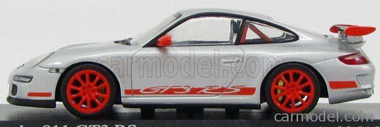 Porsche 911 (997) GT3 RS - 2006 - Artic Silver/Orange - Ltd to 3216 pcs