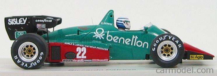 Alfa Romeo 184T - #22 - French GP 1984 - Riccardo Patrese