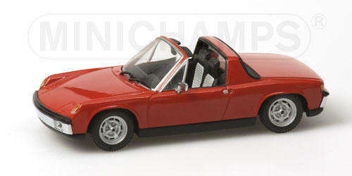 VW Porsche 914/4 - 1973 - Red Metallic - Ltd to 1296 pcs.