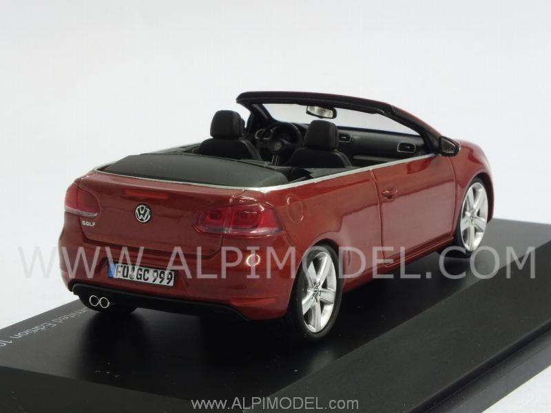VW Golf 6 Cabriolet 2012 - Sunset Red Metallic