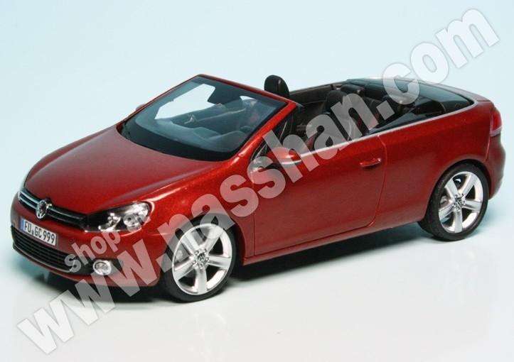 VW Golf 6 Cabriolet 2012 - Sunset Red Metallic