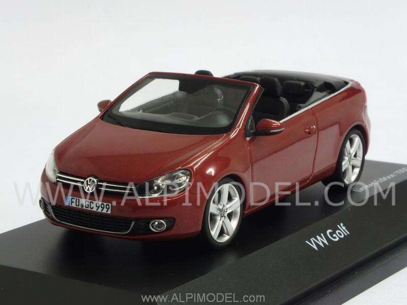 VW Golf 6 Cabriolet 2012 - Sunset Red Metallic