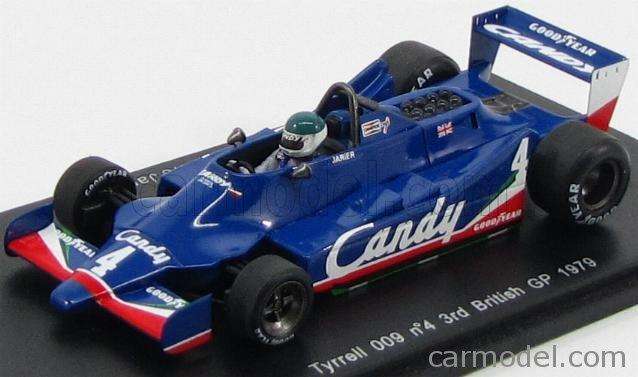 Tyrrell 009 - #4 - 3rd British GP 1979 - Jean-Pierre Jarier