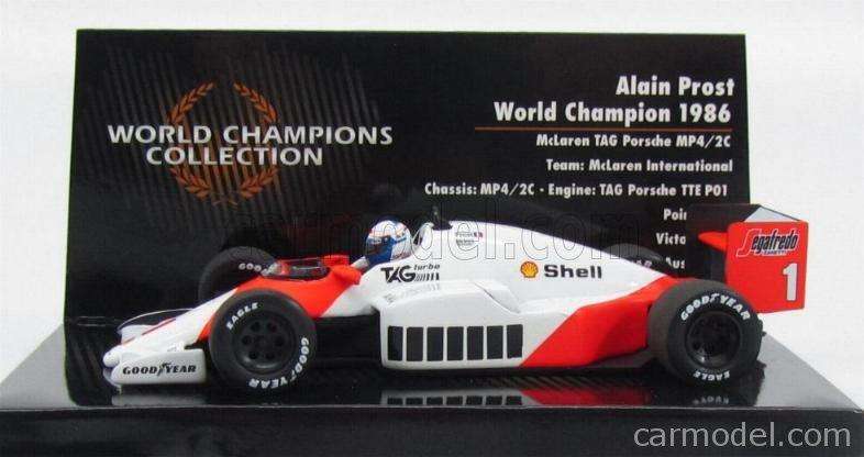 McLaren TAG Porsche MP4/2C Turbo - #1 World Champion 1986 - Alain Prost