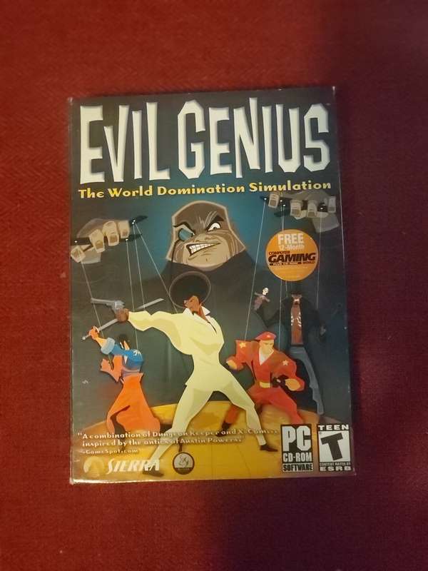 Evil Genius The World Domination Simulation (Small Box)