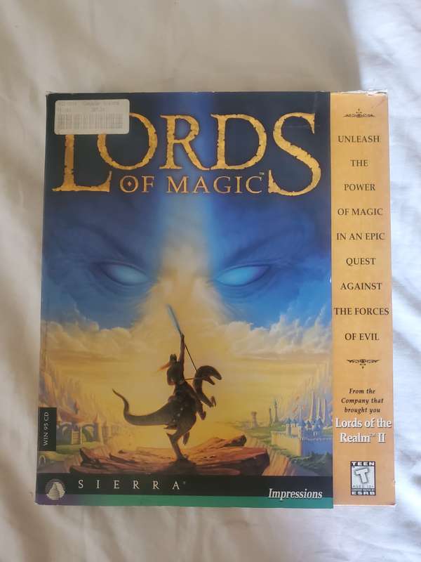 Lords of Magic + Lords of the Realm 3 (All big boxes)