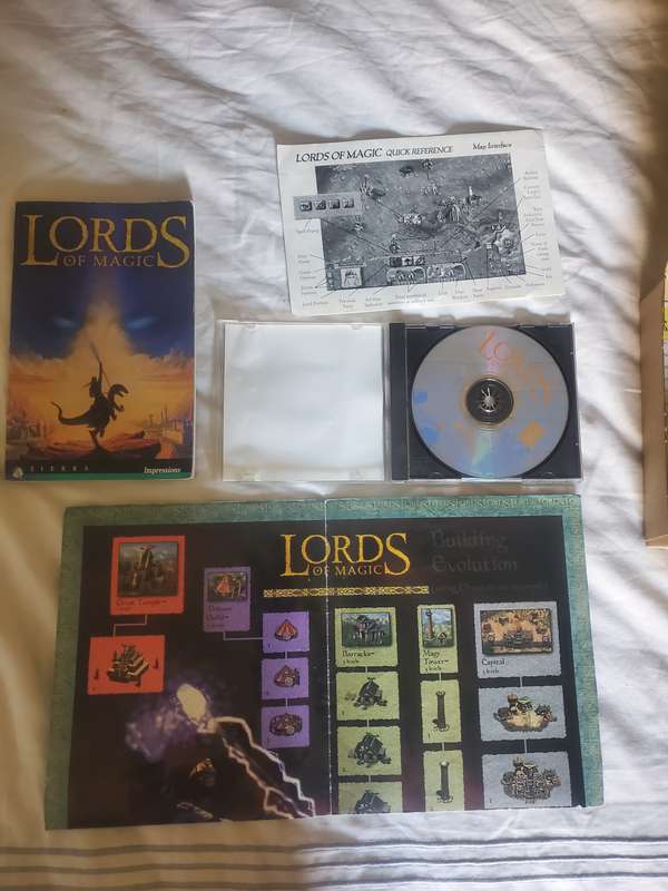 Lords of Magic + Lords of the Realm 3 (All big boxes)