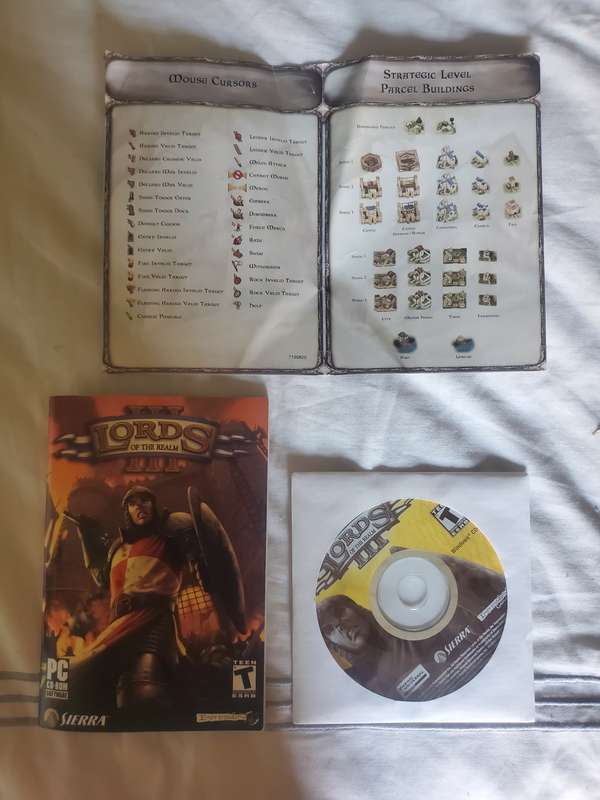 Lords of Magic + Lords of the Realm 3 (All big boxes)