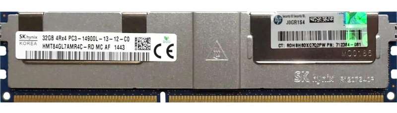 32GB DDR3 14900L 1866MHz ECC R