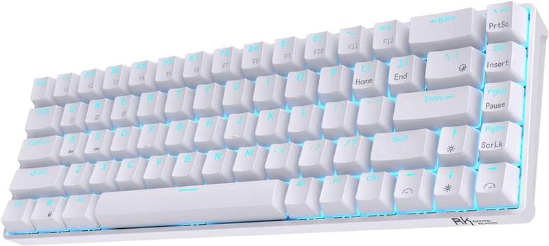 Royal Kludge RK68 - 65% Mechanical Keyboard (Gateron Brown)