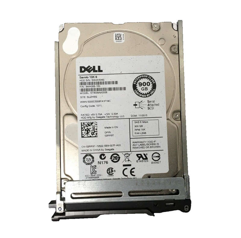 900GB 10k RPM SAS 2.5"