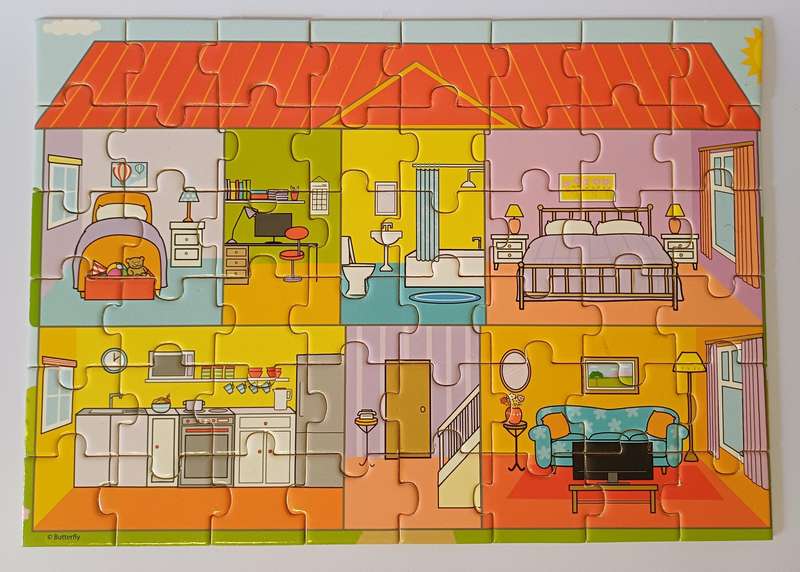 3x bundle different wooden Pre-school puzzles