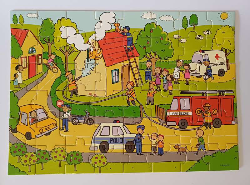 3x bundle different wooden Pre-school puzzles