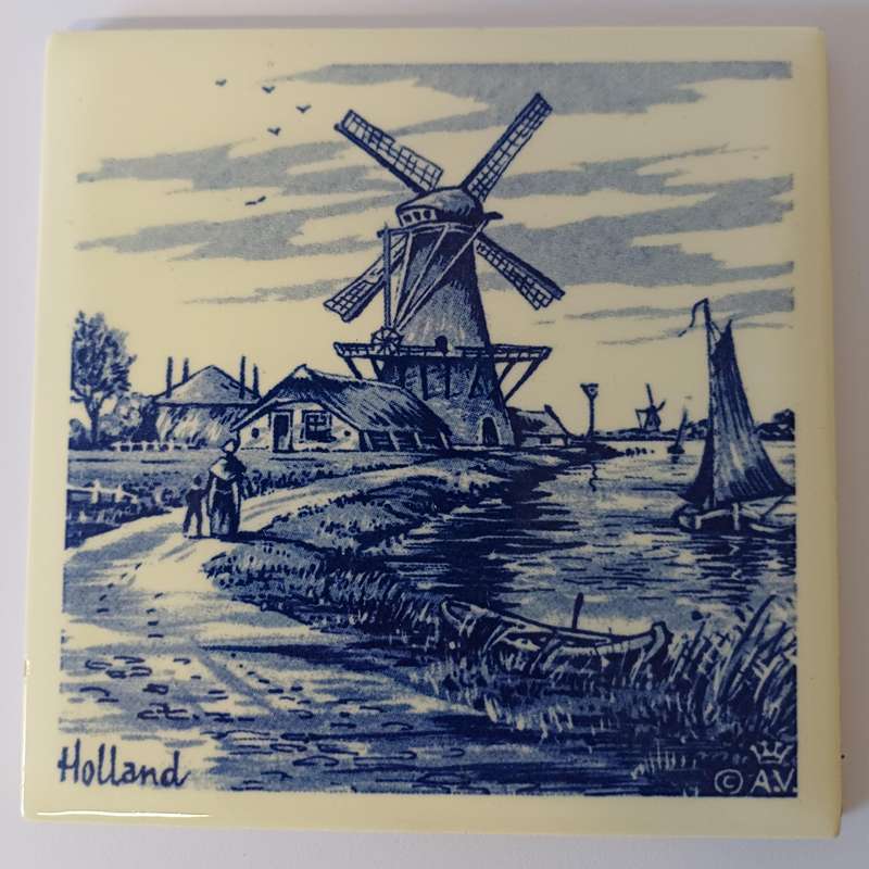 Delft tiles x3