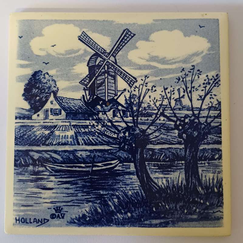 Delft tiles x3