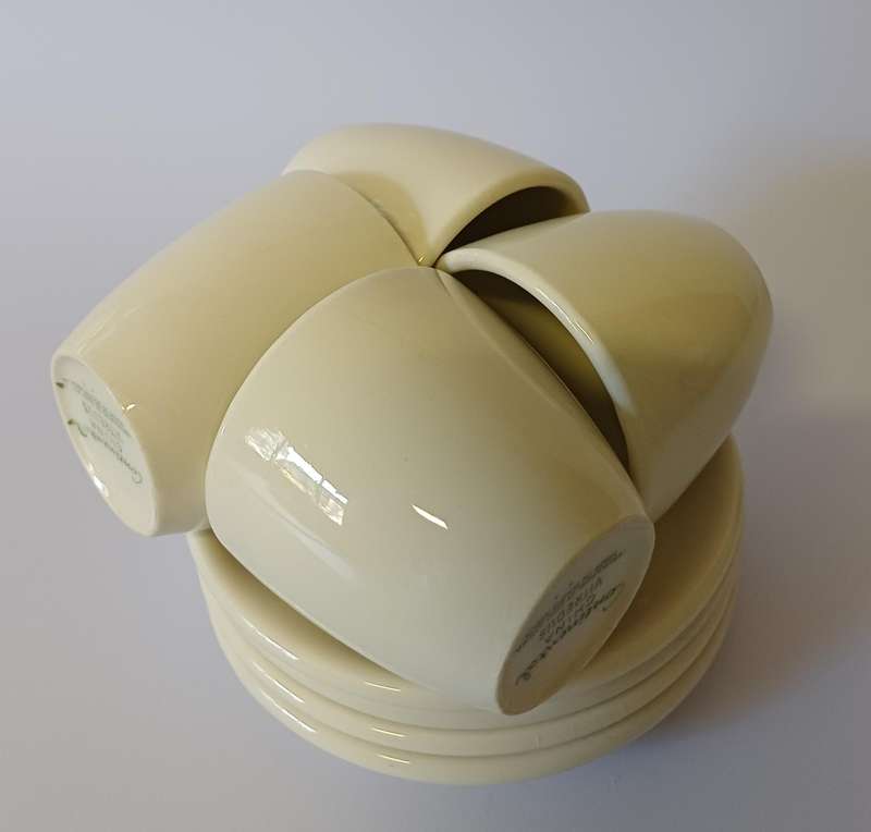 Continental china cups and saucers