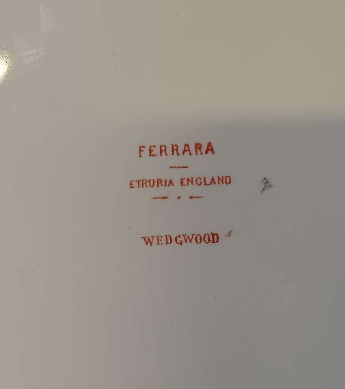 Wedgwood Ferrara oval serving plate