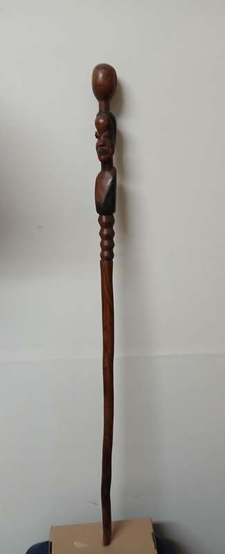 African hardwood Walking stick Central/ lowerAfrica