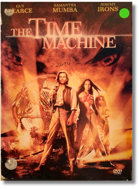 The Time Machine DVD (Guy Pearce, Samantha Mumba ,Jeremy Irons)