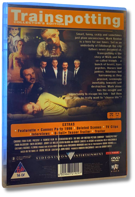 Trainspotting DVD (Ewan McGregor, Ewen Bremner  )