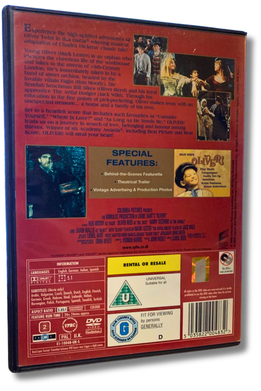 Oliver! DVD (Mark Lester, Ron Moody )