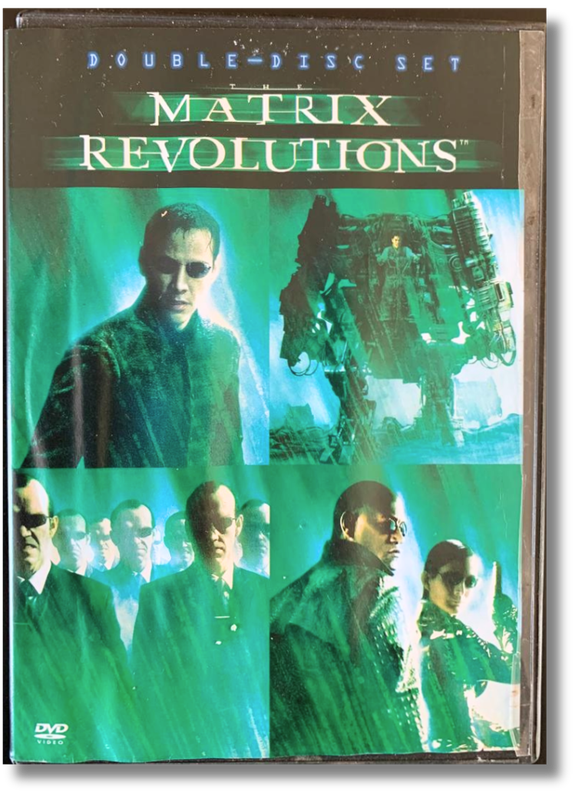 Matrix Revolutions  2 Disc DVD (Keanu Reeves, Carrie-Anne Moss, Laurence Fishburne, Hugo Weaving)