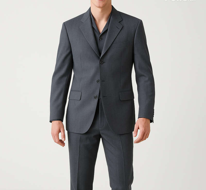 100% Wool Playboy Suit for Men  AB6  Classic Fit (Blazer + Pants)