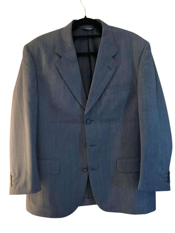 100% Wool Playboy Suit for Men  AB6  Classic Fit (Blazer + Pants)