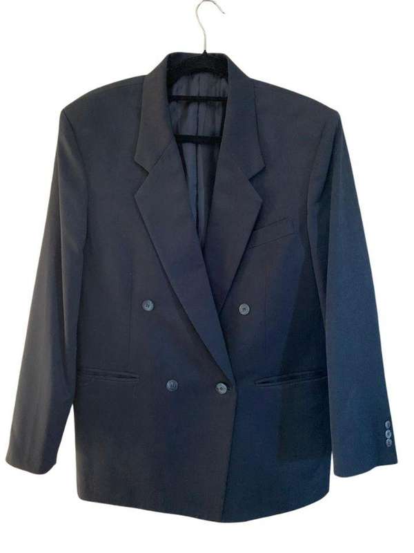 DO'MO Men's Formal Suit + Pants for Men Size M