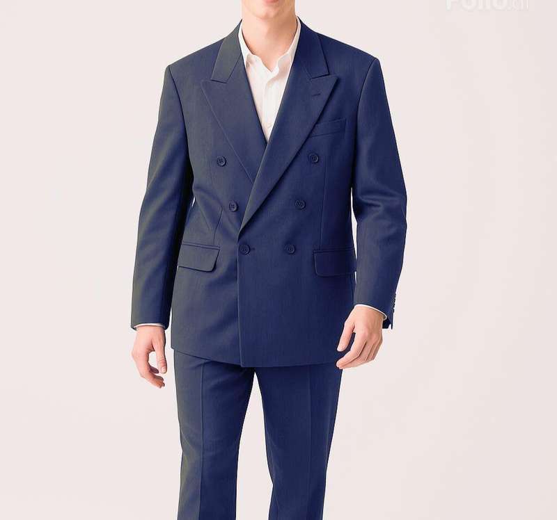 G2000 Mens 2-Piece Suit  Jacket Size 46, Pants Size 30  Fabric from Japan