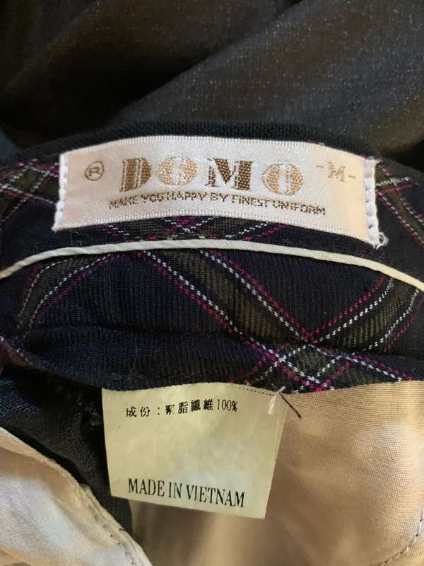 DO'MO Men's Formal Suit + Pants for Men Size M
