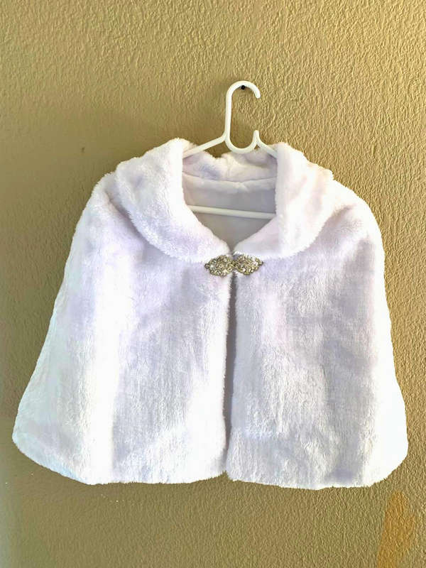 Warm & Elegant Shawl Cape  Perfect to Pair with Formal Dresses, Acrylic blend Fully Lined