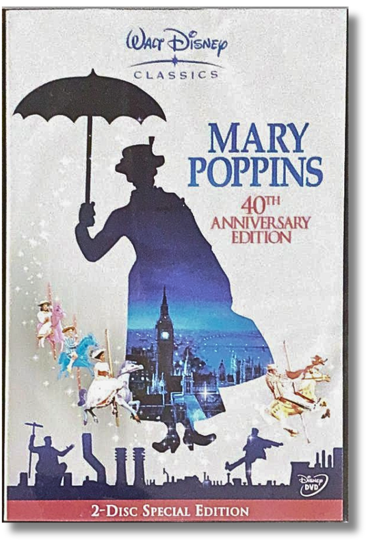 Mary Poppins - 40th Aniversary Edition 2 Disc DVD (Julie Andrews )