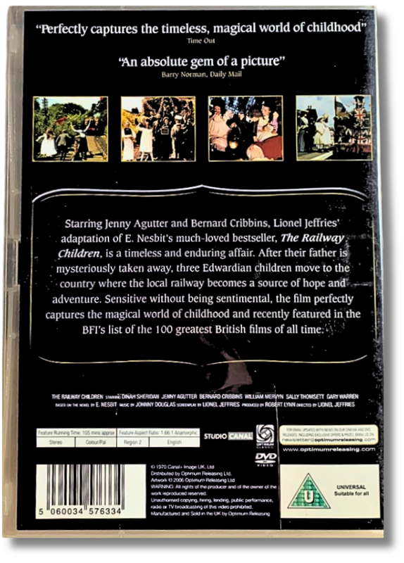 The Railway Children DVD (Jenny Agutter, Dinah Sheridan, Bernard Cribbins  )