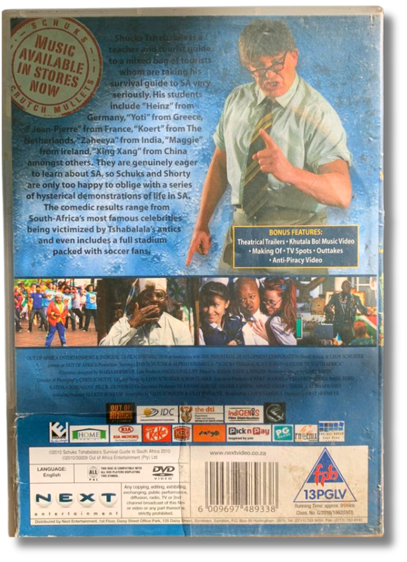Leon Schuster Schuks Tshabalala's Survival Guide to South Africa DVD