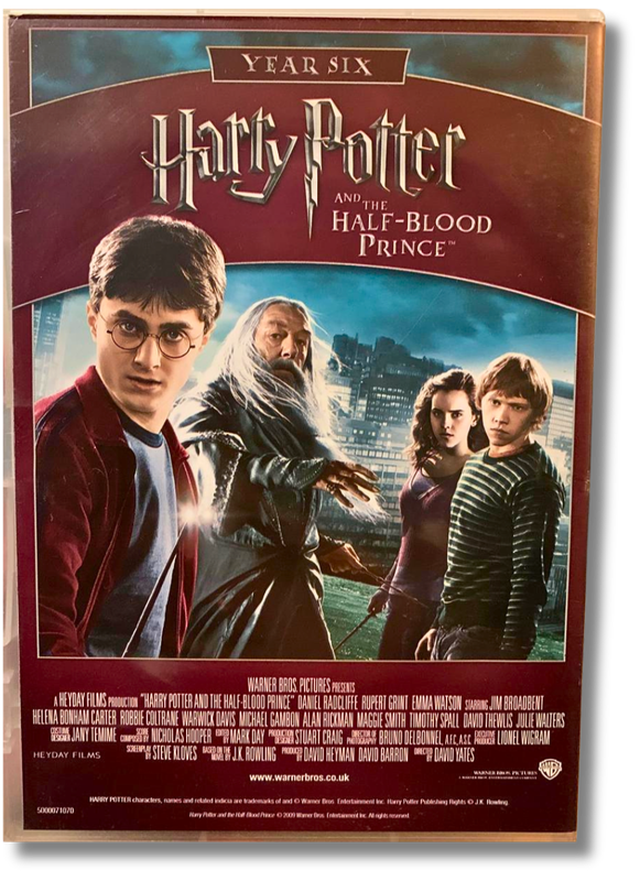 Harry Potter Films 5 & 6 DVD (2 discs) (Order of the Phoenix & Half-Blood Prince)