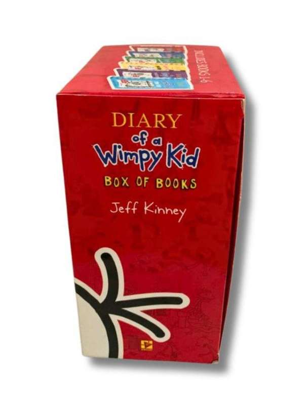 Diary of a Wimpy Kid 6-Book Box Set (Jeff Kinney)  Excellent Condition