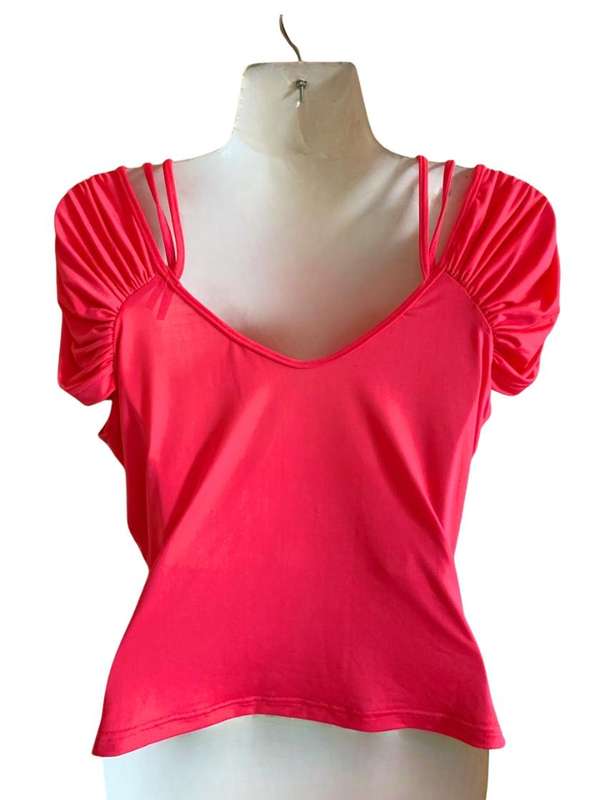 Yundance Double Strap Modern Dance Shirt
