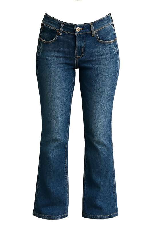 Vintage Blackish Blue Women's Denim | Slim Bootcut