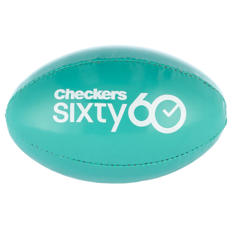 Checkers Sixty60 Collectable Rugby Balls (2)