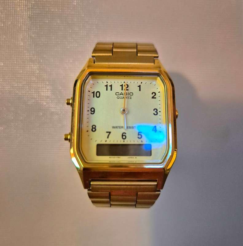 Casio Classic Analogue Duo Watch (AQ230GA-9B)